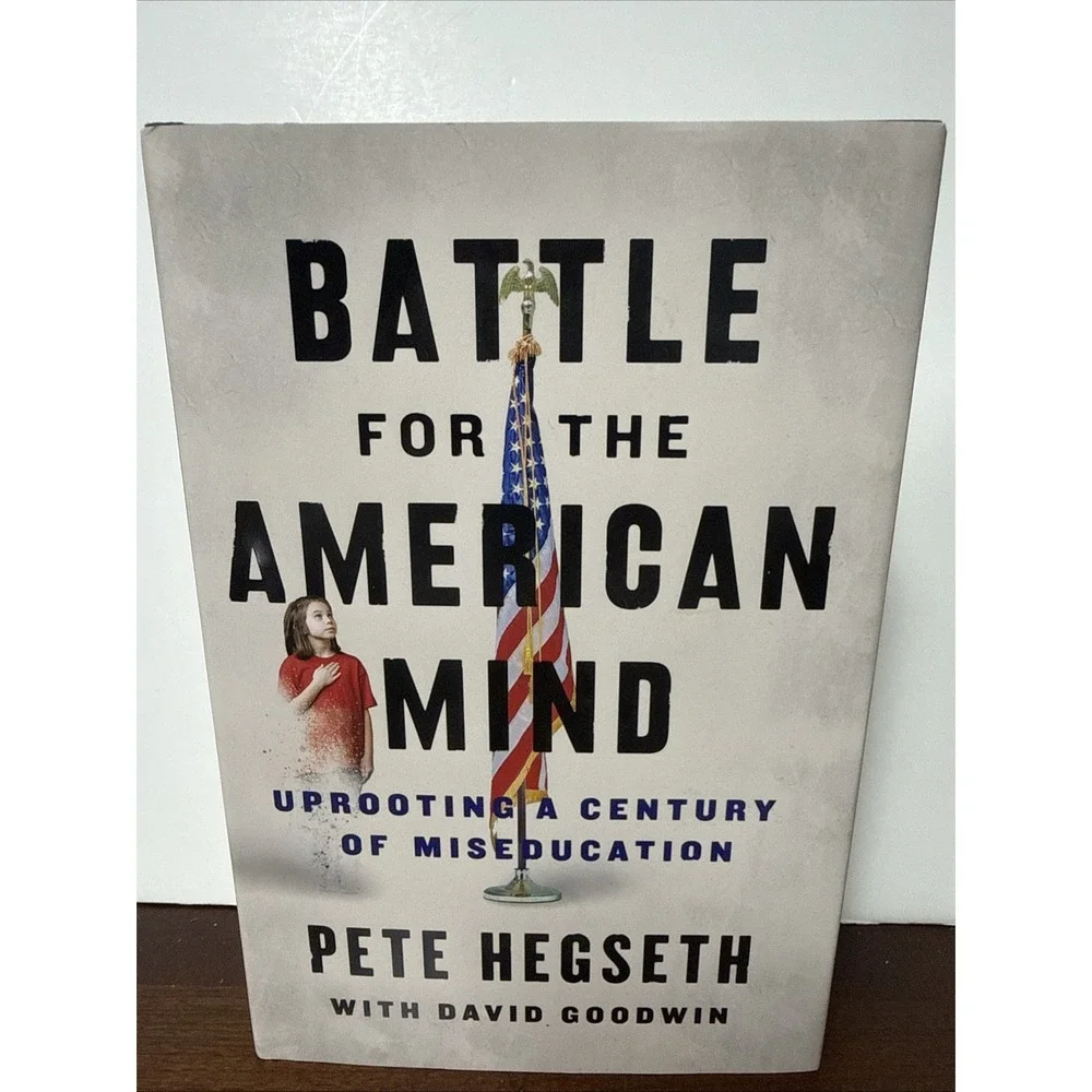 Battle for the American Mind Pete Hegseth 2022 First Edition - Kreskin coll.‎